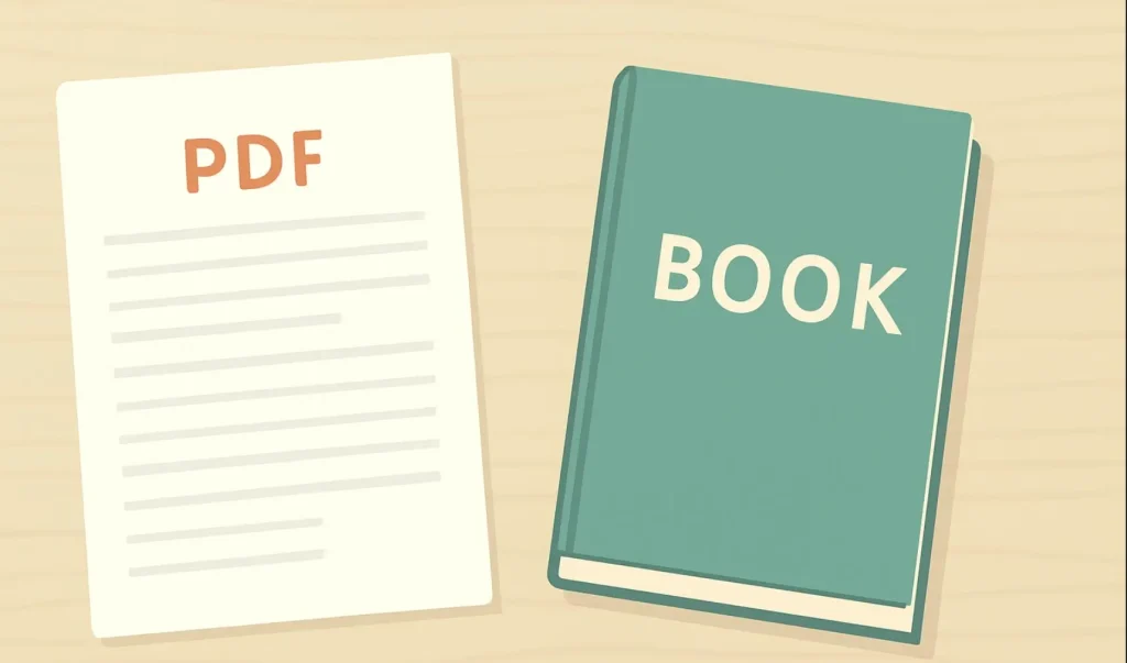 آمادهسازی فایل PDF برای چاپ کتاب