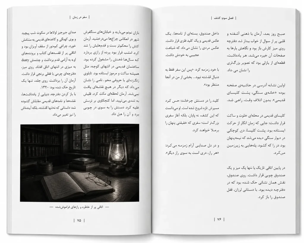 صفحه آرایی کتاب